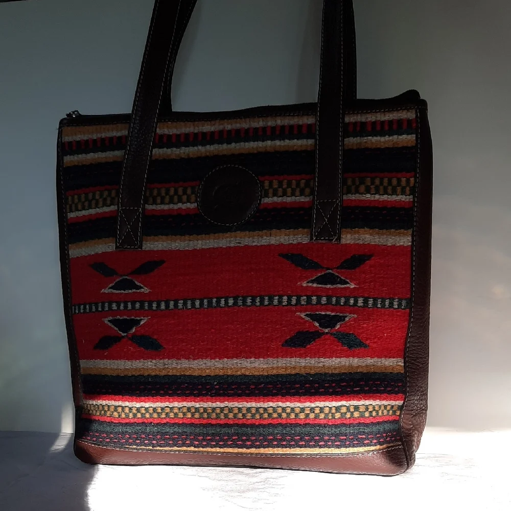 Born Primitive Multicolor Patterned Tote Bag - Picture 7 of 13